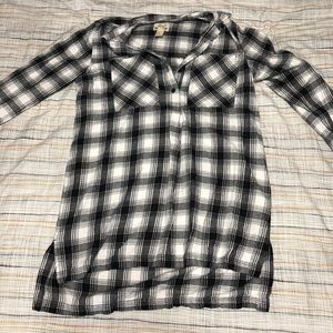 Flannel Dress Small